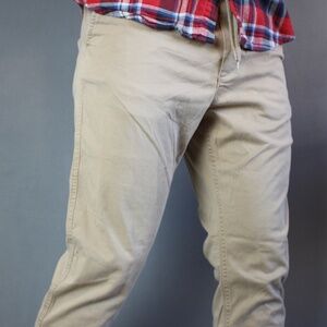 Mens Khaki Joggers